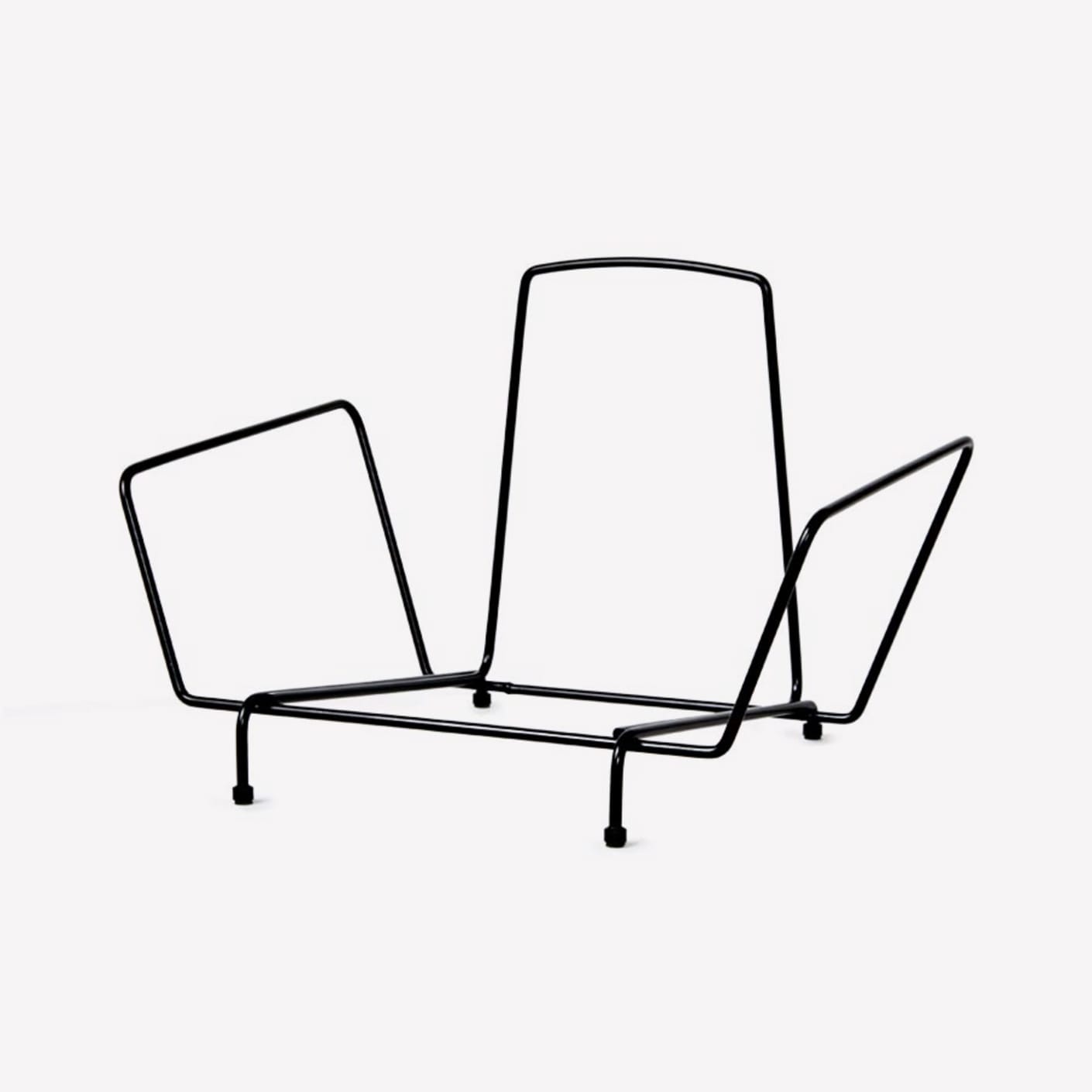 Leather Tanner Rack Tanner Goods Record Rack – Black | Bespoke Post
