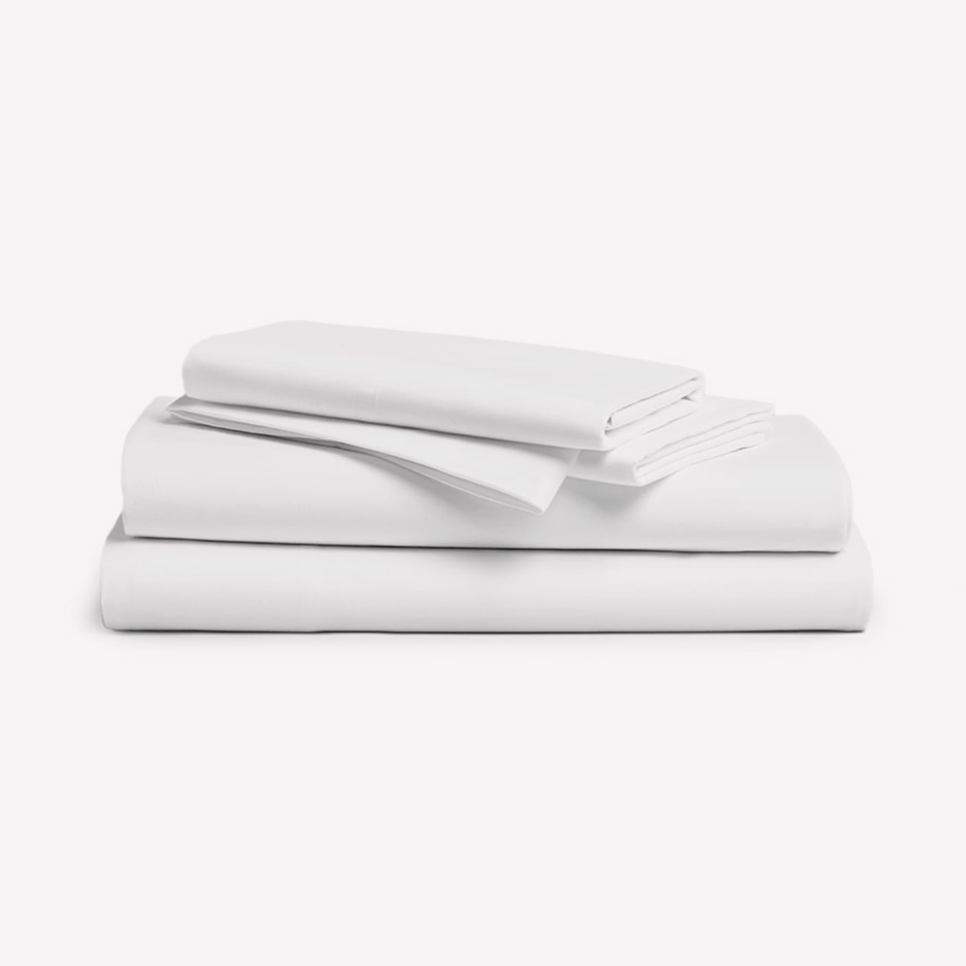 Brooklinen Percale Sheets, Core Set, White Bespoke Post