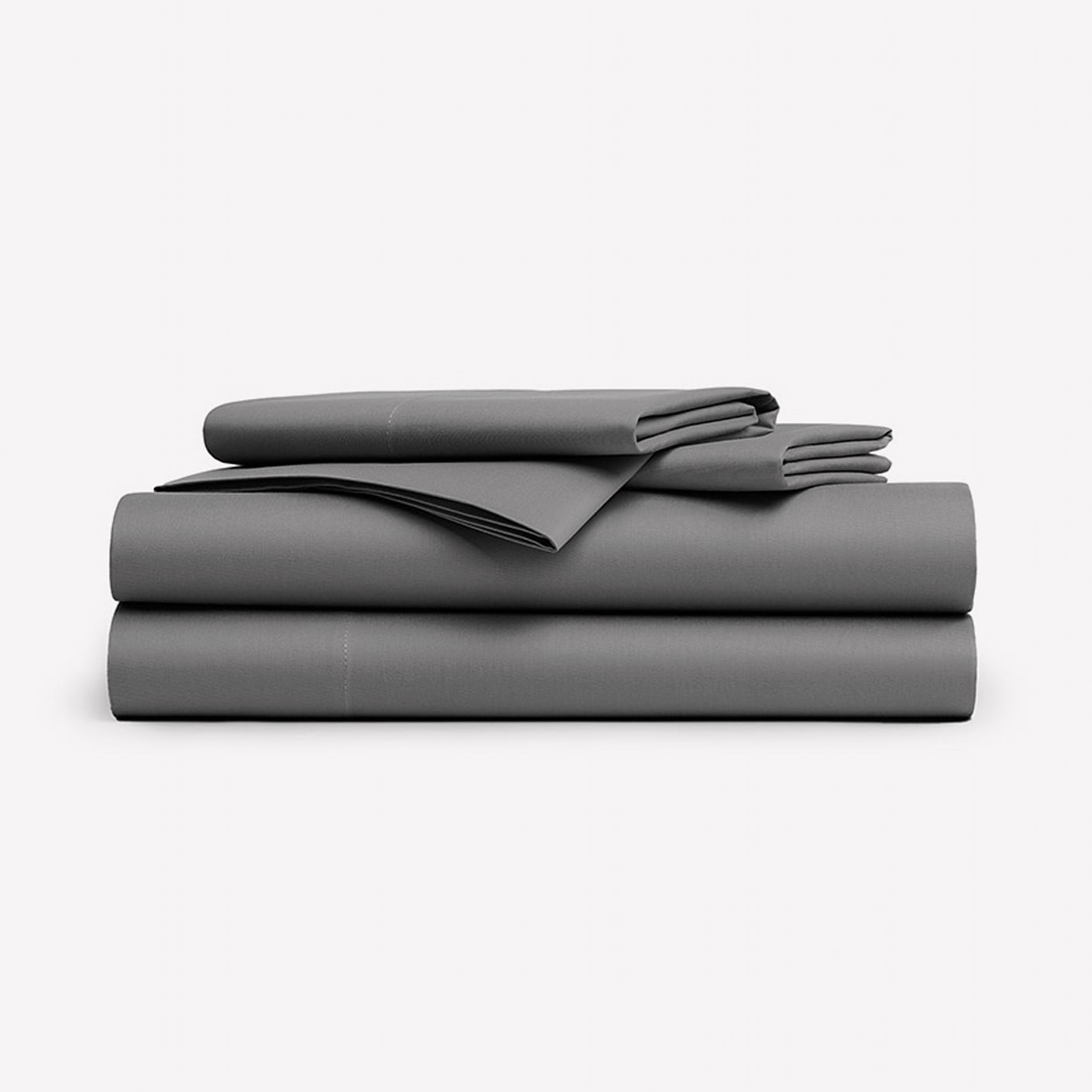Brooklinen Sateen Sheets, Core Set, Smoke | Bespoke Post