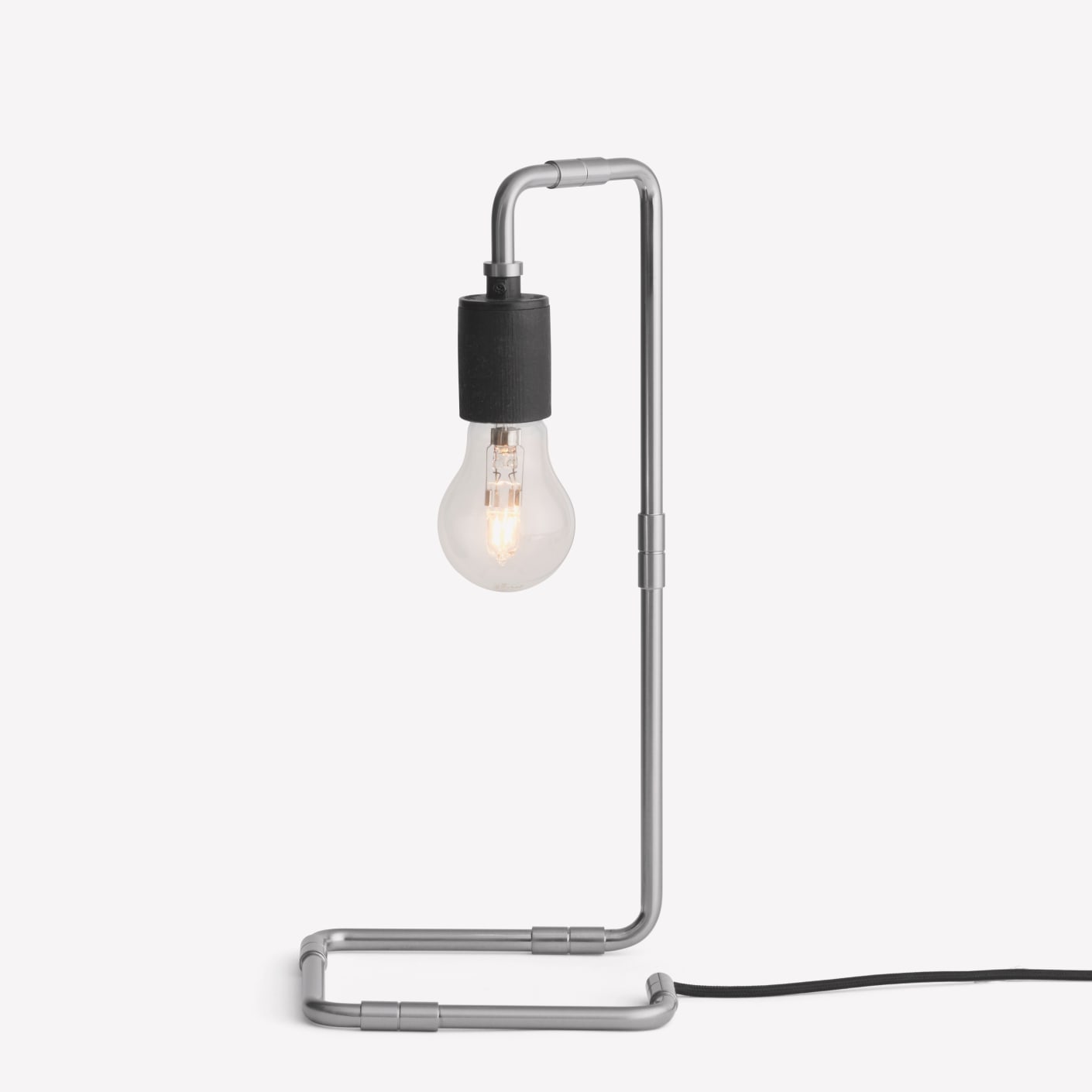 Menu Design Shop Reade Table Lamp – Brushed Steel | Bespoke Post