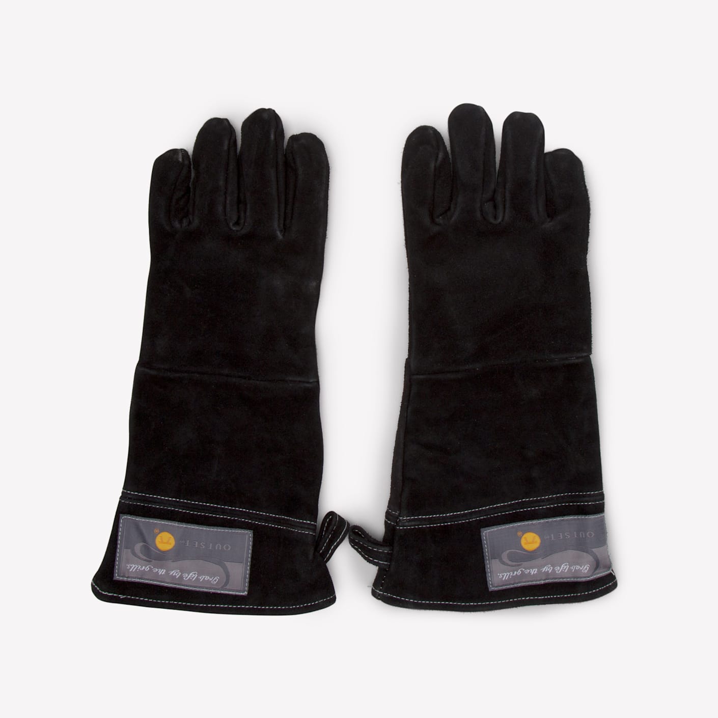 Outset Grilling Leather Grill Gloves, Navy Bespoke Post
