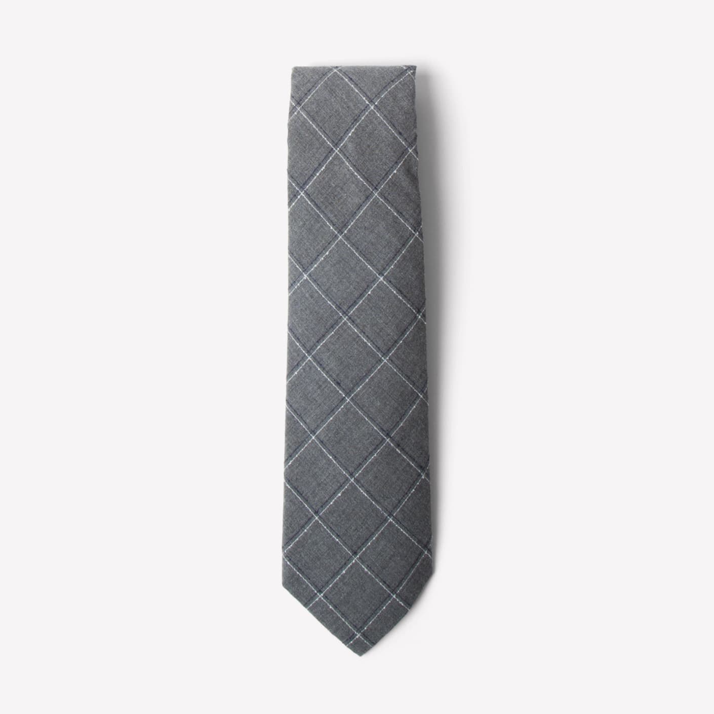 Corridor Boucle Tie, Grey | Bespoke Post