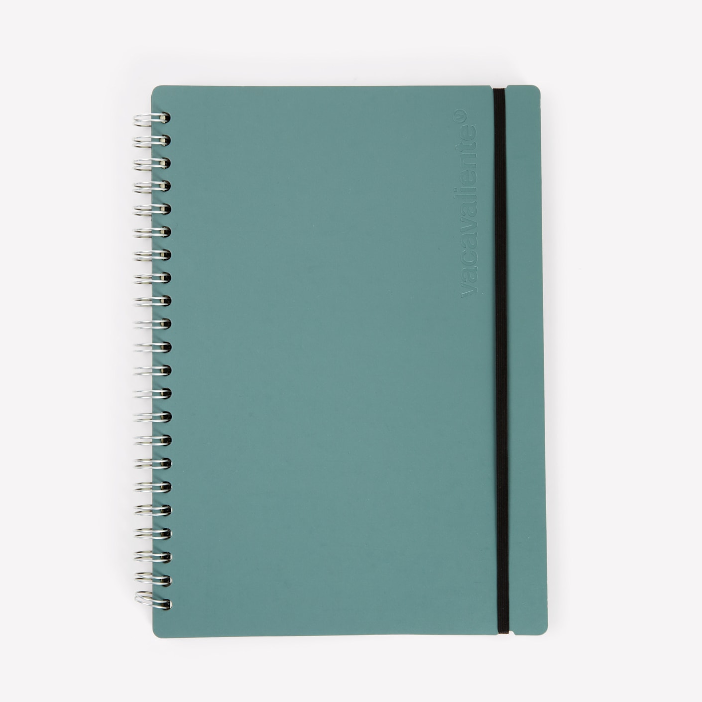 Vacavaliente Quaderno A4 In Pelle Riciclata - Confezione Da 4 - Colore Nero - 2