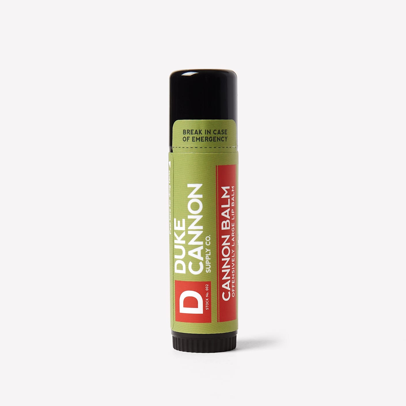 Duke Cannon Cannon Balm Tactical Lip Protectant | Bespoke Post