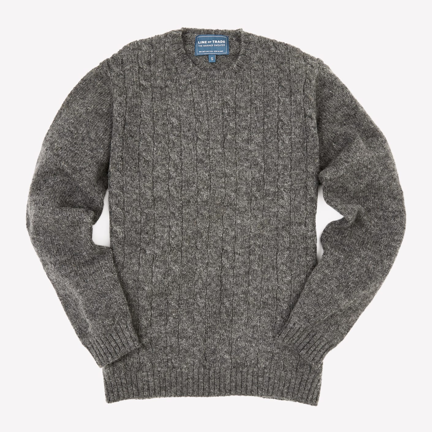 The Mariner Sweater – Grey Line of Trade | Bespoke Post