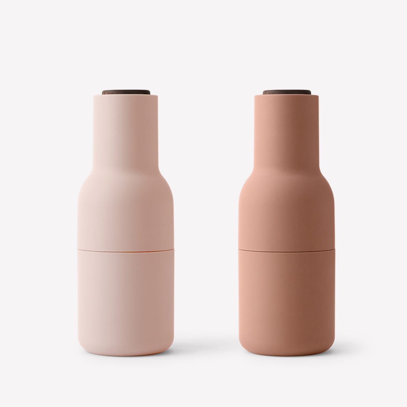 Menu Design Shop Salt Pepper Bottle Grinders Nude Set Of Bespoke Post