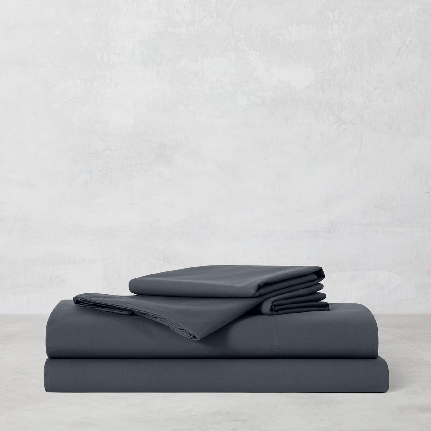 Brooklinen Percale Sheets Core Set Graphite Bespoke Post