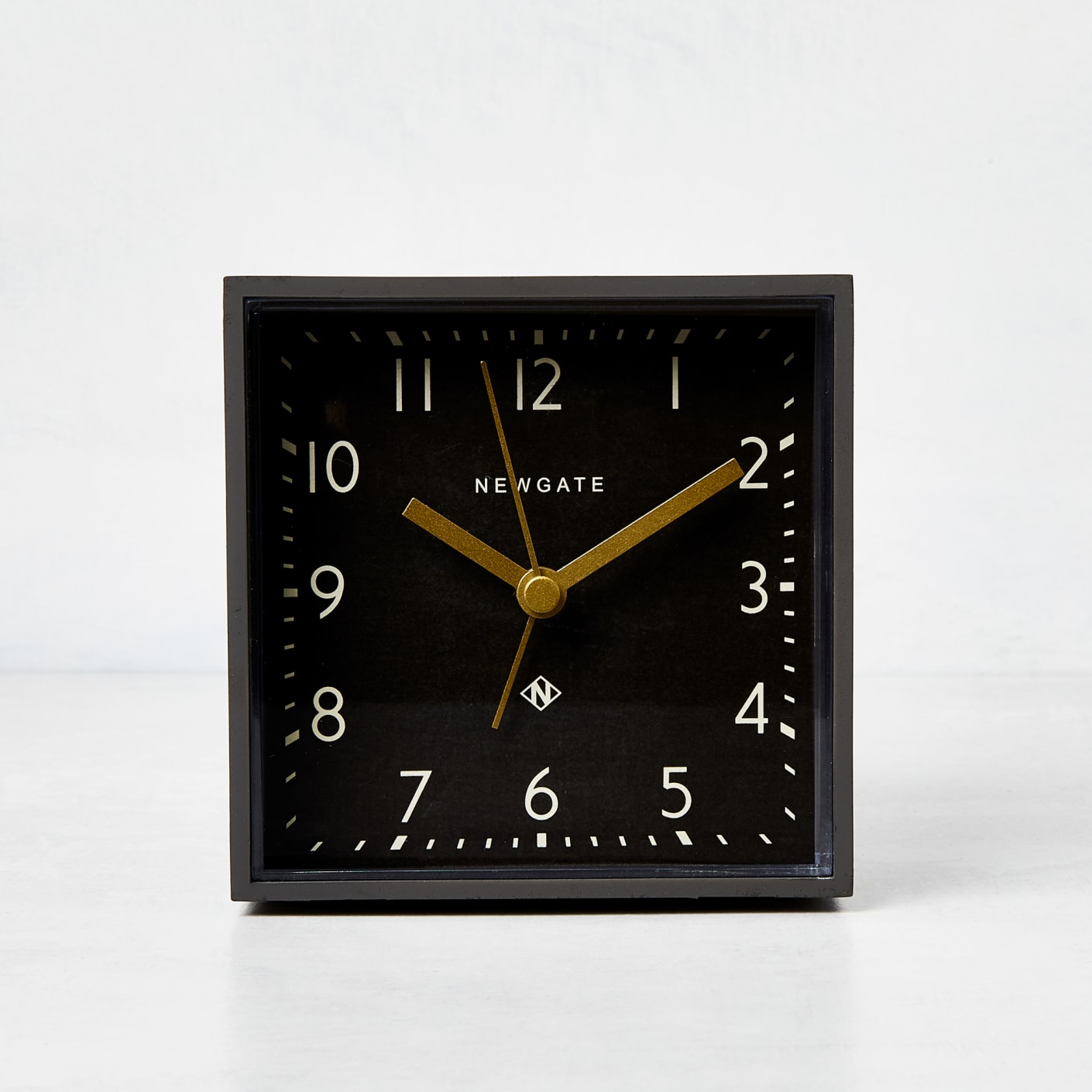 Newgate Cubic Alarm Clock Black Bespoke Post