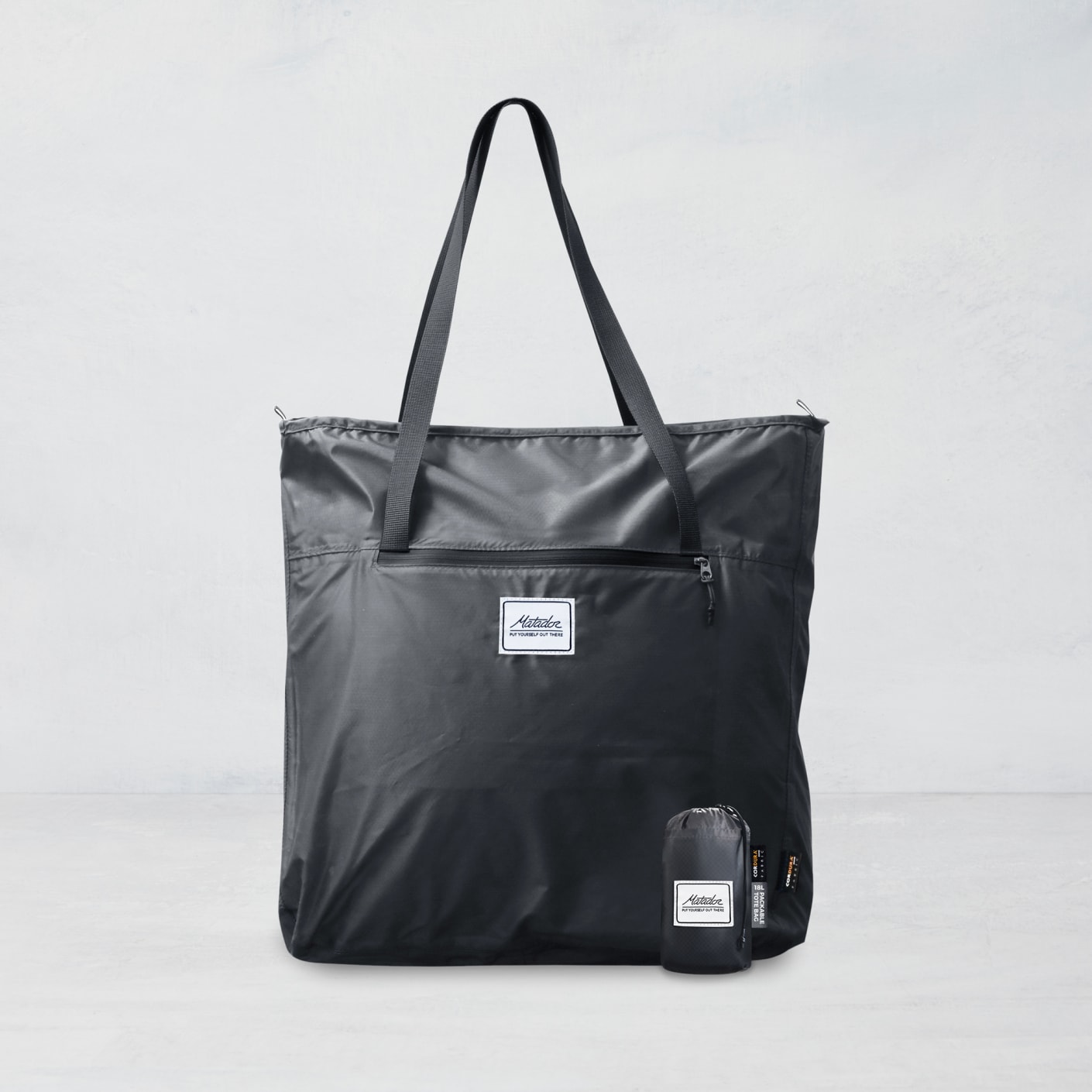 Matador Packable Transit Tote Bag, Grey | Bespoke Post