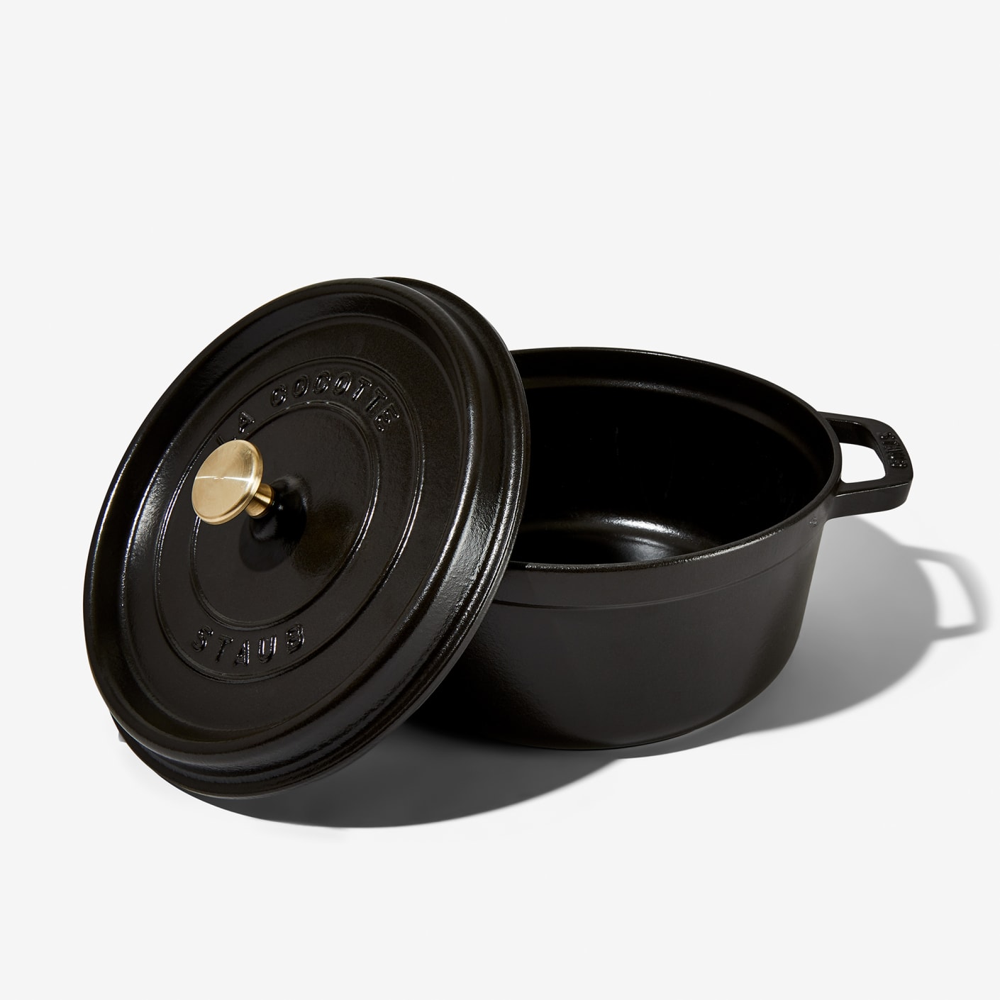Staub Cast Iron 4Quart Dutch Oven Matte Black Bespoke Post