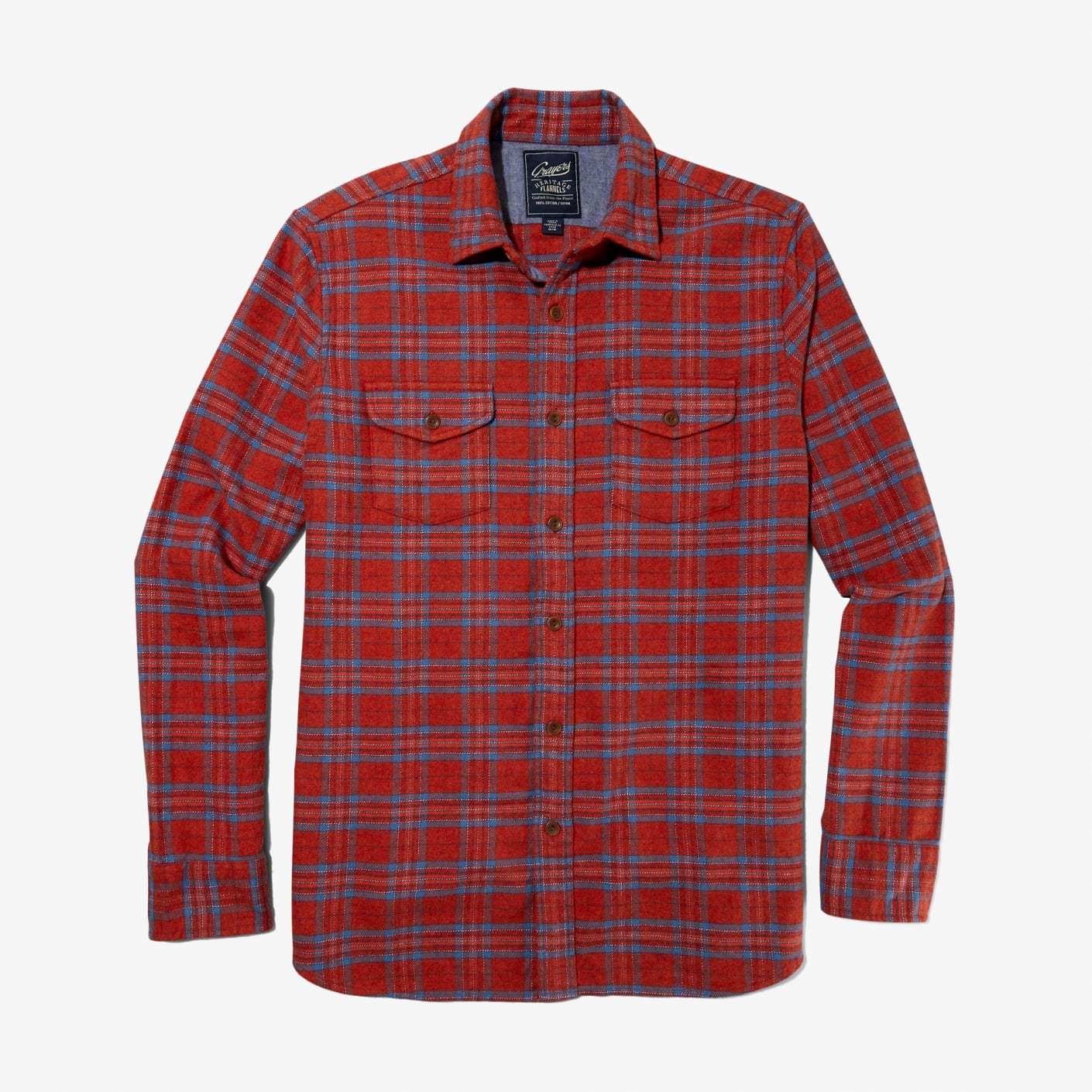Grayers Tartan Flannel Shirt – Red Blue | Bespoke Post