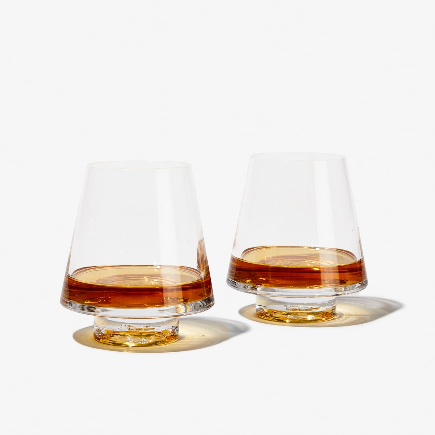 Terrane Glass Modern Snifter Glasses Set of Two Bespoke Post