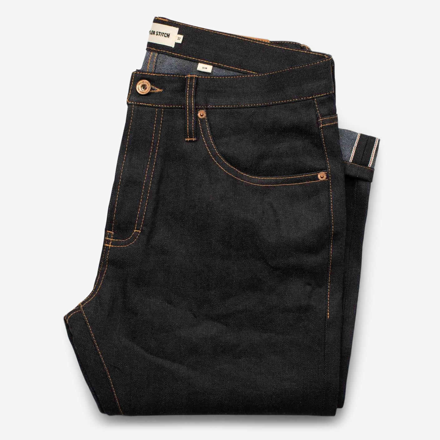 Jeans Taylor Stitch Democratic Yamaashi Orimono Recover Selvage Denim - Taglia 29x34 Blu