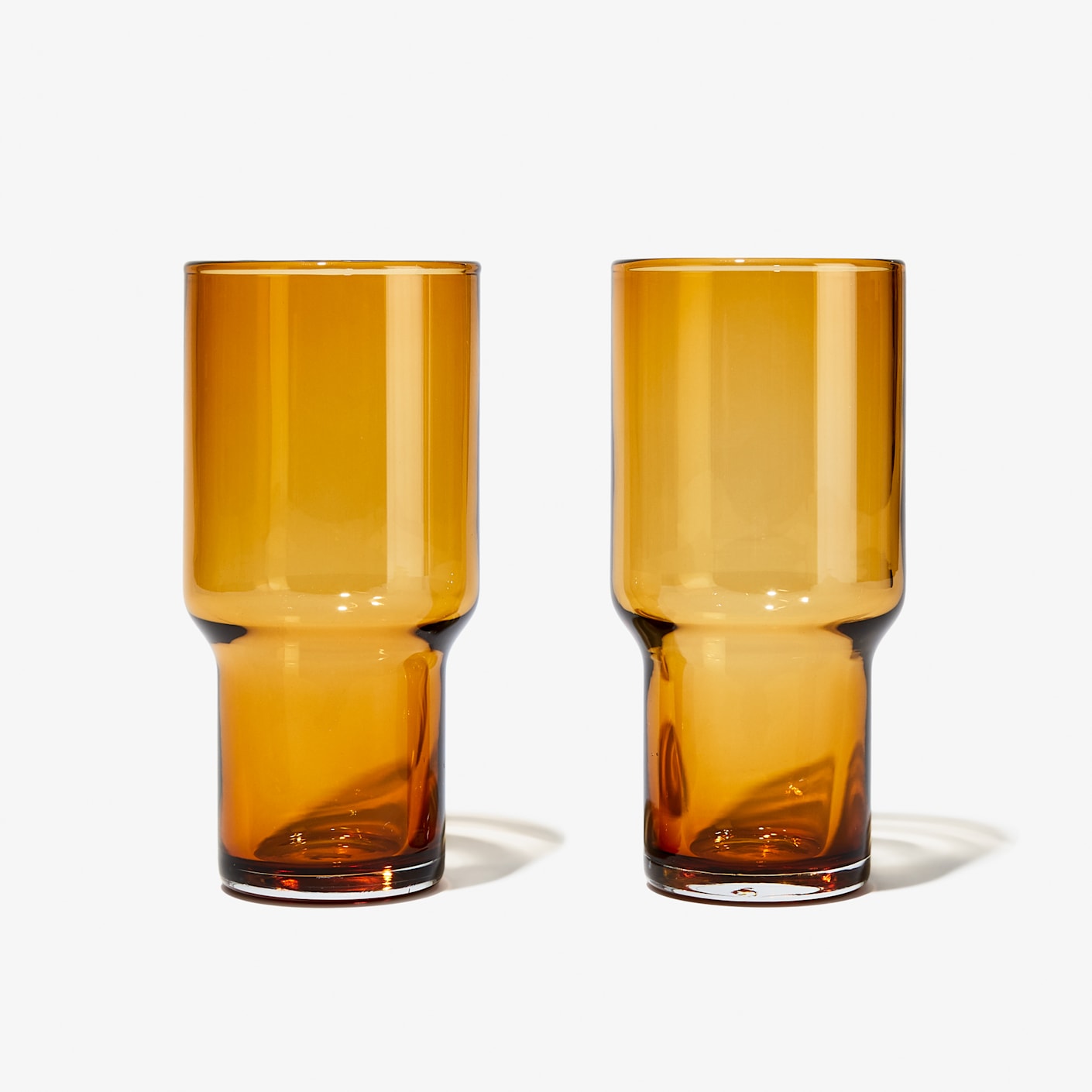 LSA International Highball Glasses, Amber Bespoke Post