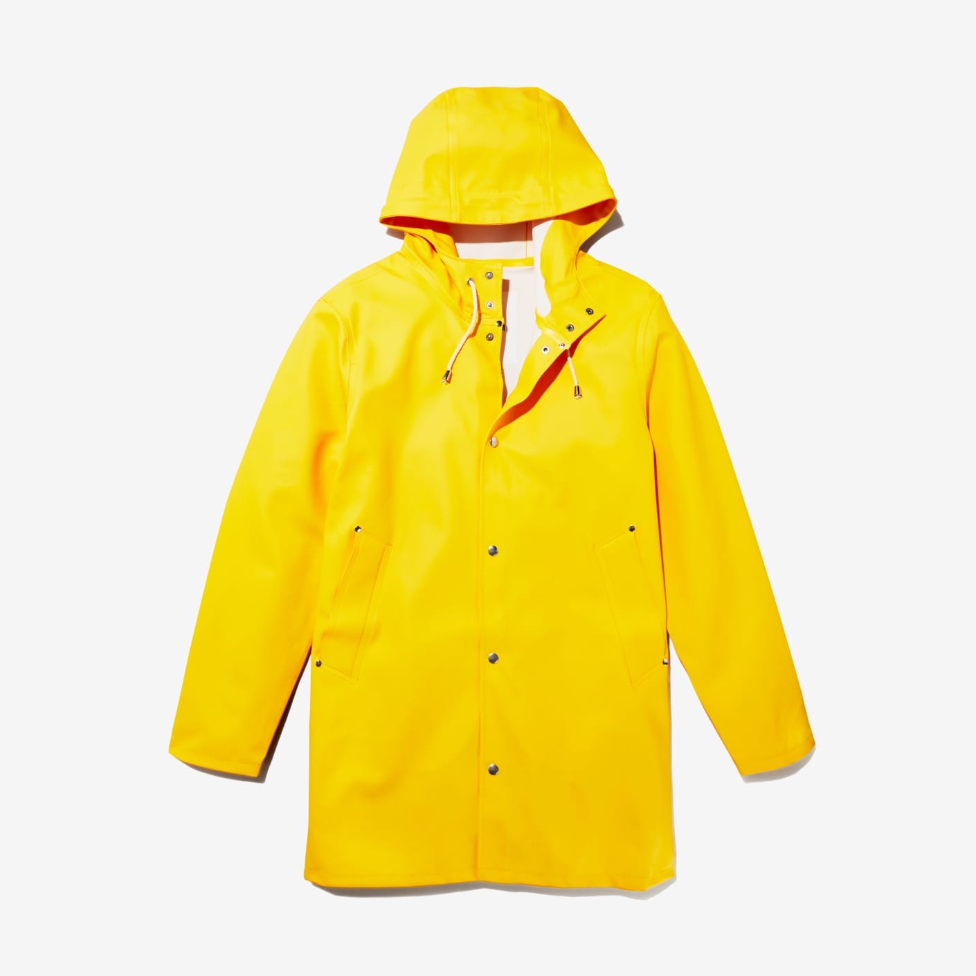Stutterheim Stockholm Raincoat, Yellow | Bespoke Post