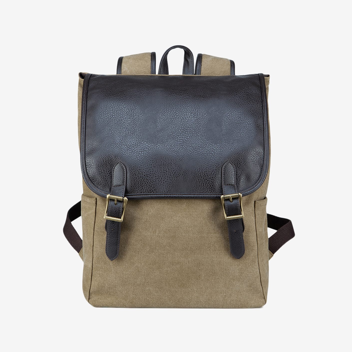 PX Clothing Shaun Canvas Backpack – Khaki | Bespoke Post
