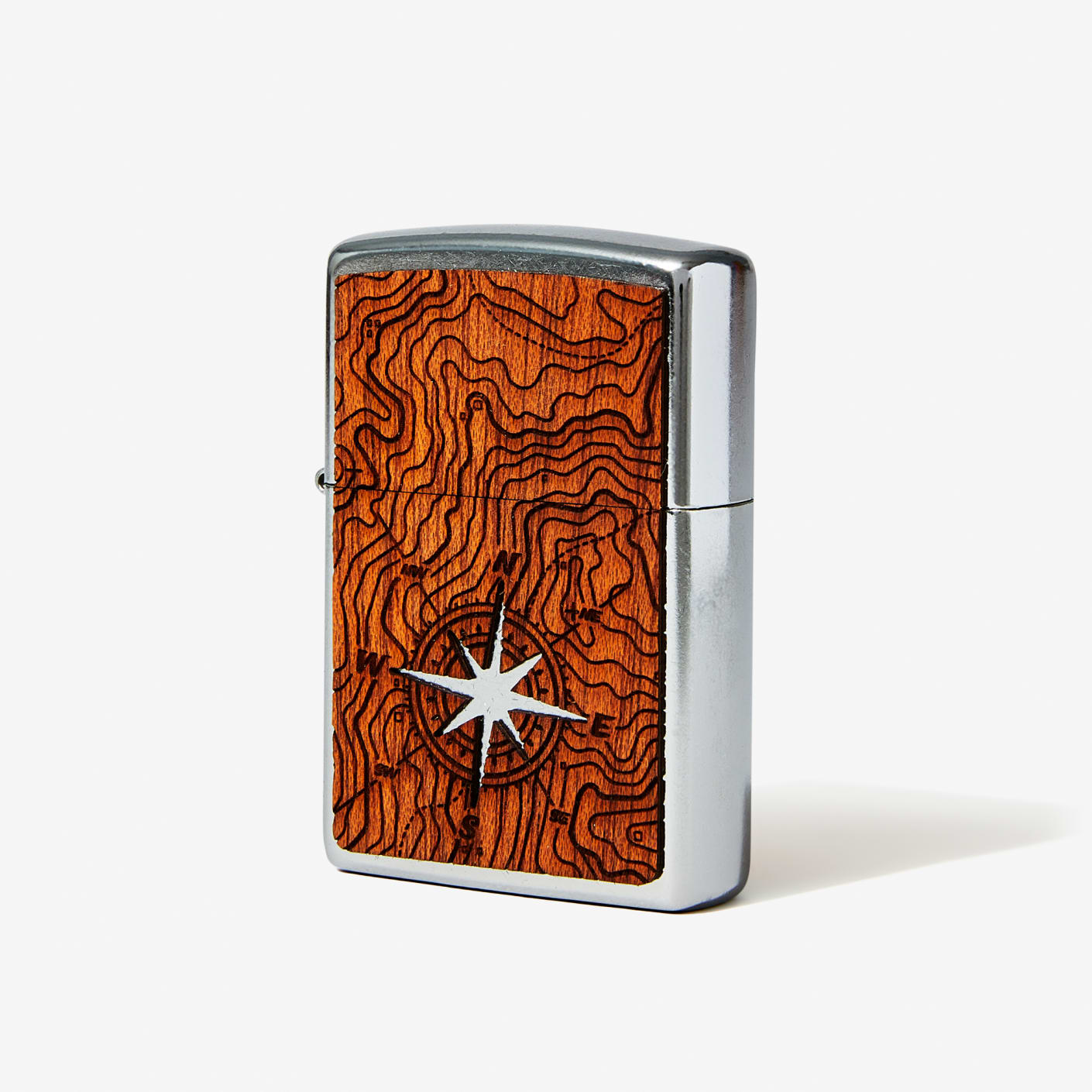 Zippo Zippo x Woodchuck Compass Lighter Bespoke Post