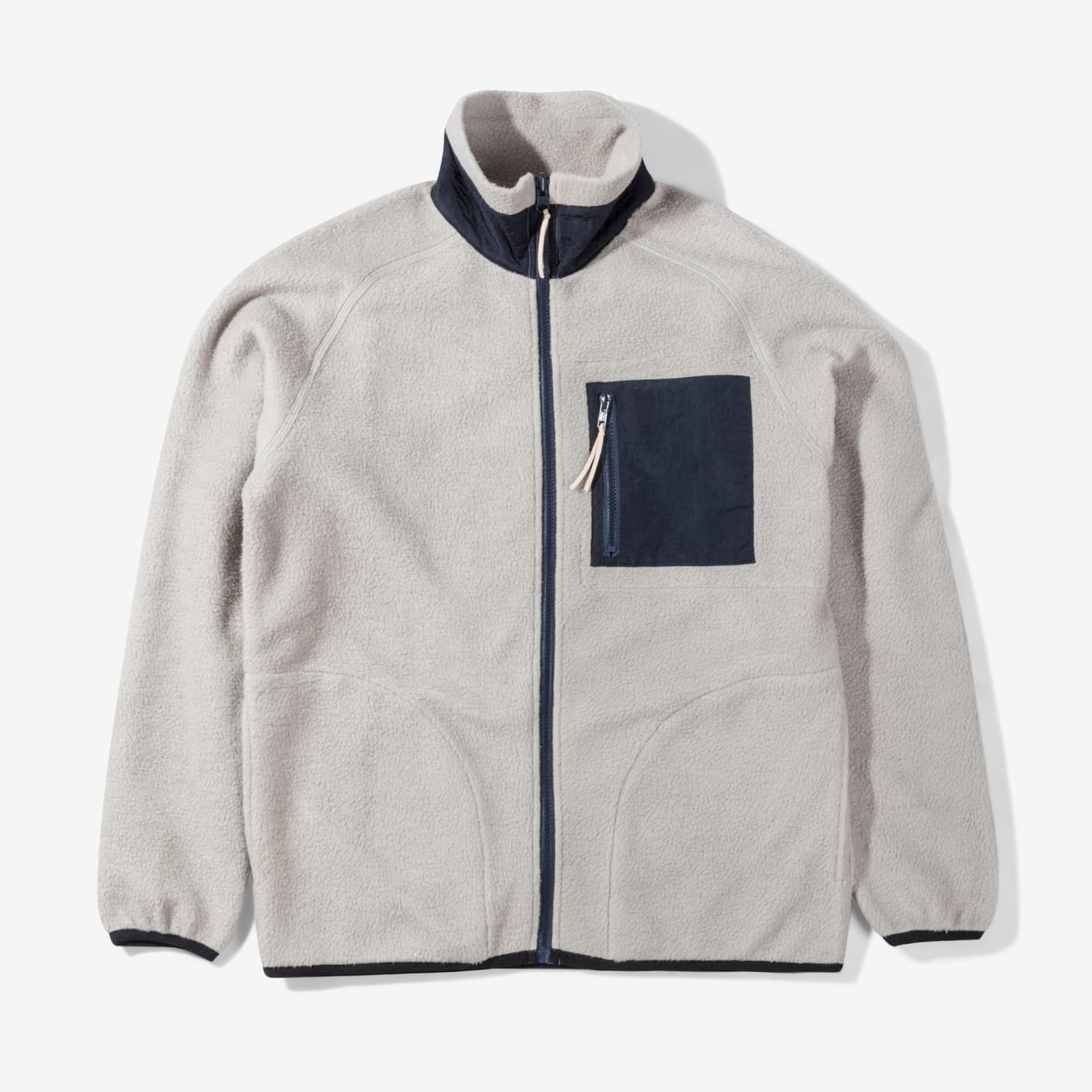 Native North Moleskin Fleece Jacket, Grey Bespoke Post