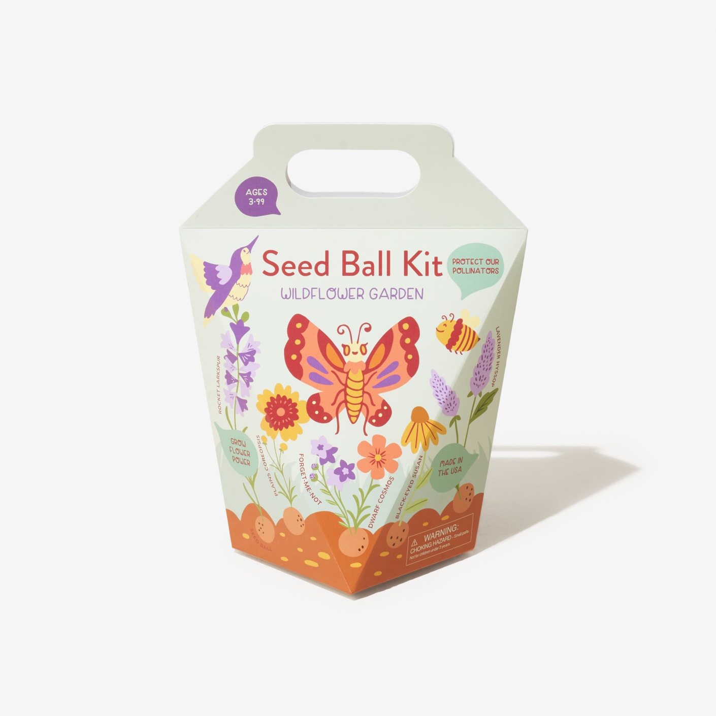 Modern Sprout DIY Seed Ball Kit, Wildflower Garden Bespoke Post