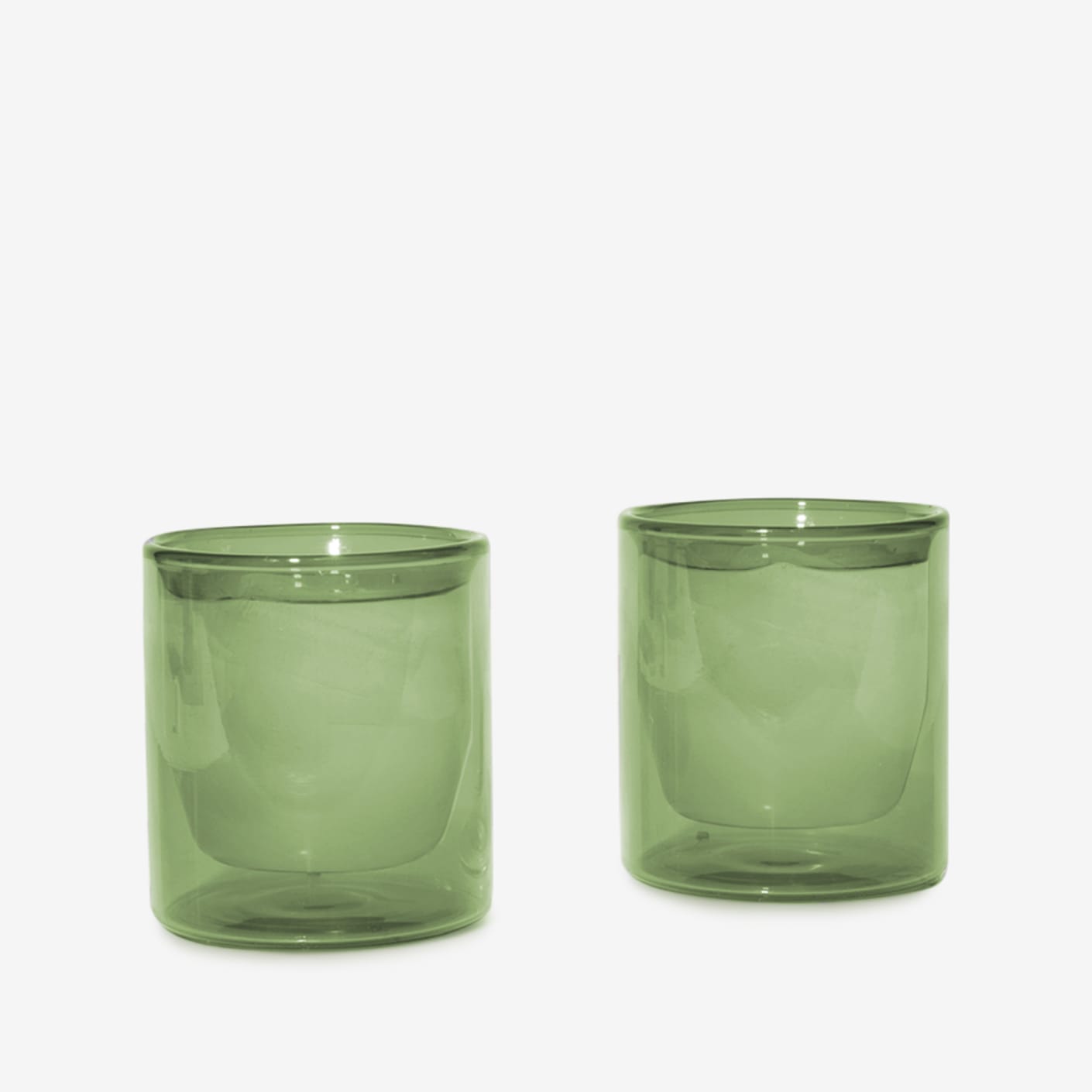 Yield Design Co. Double Wall Cocktail Glasses – Set of 2 | Bespoke Post