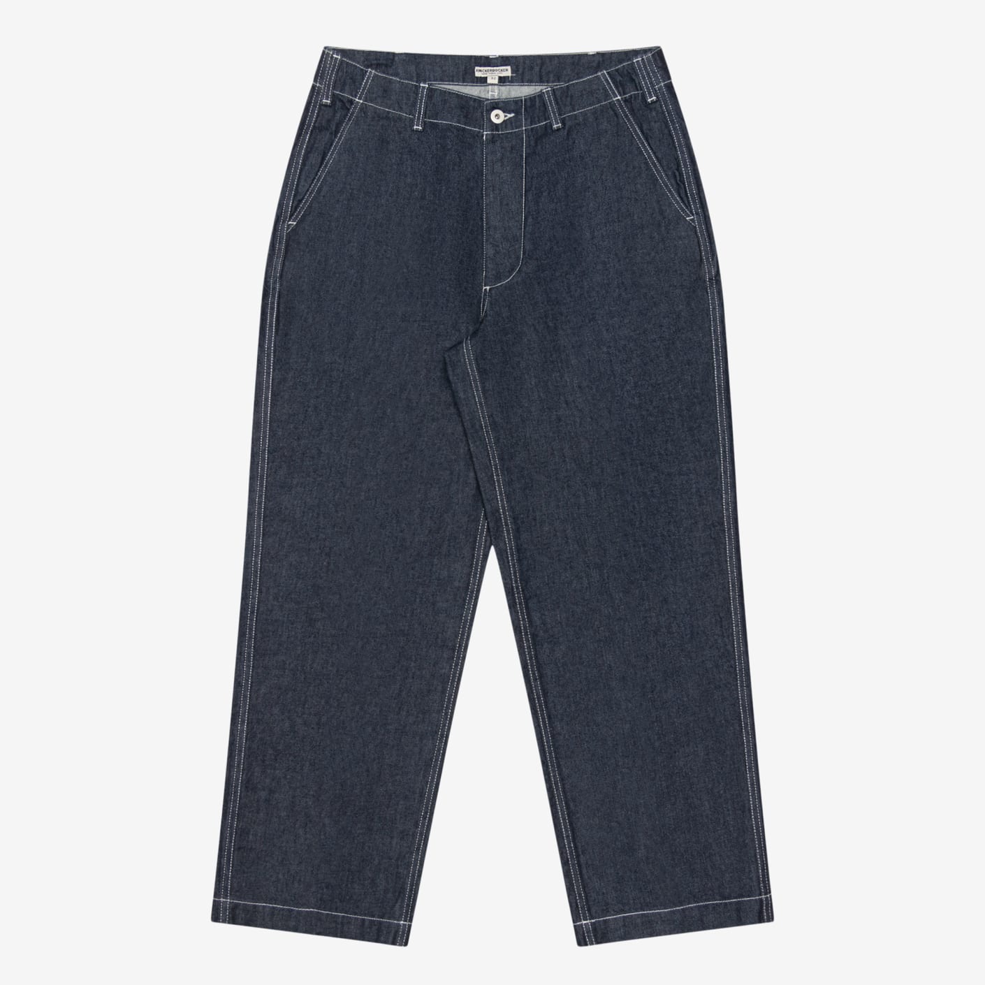 Knickerbocker Patch Pocket Denim Trouser – Dark | Bespoke Post