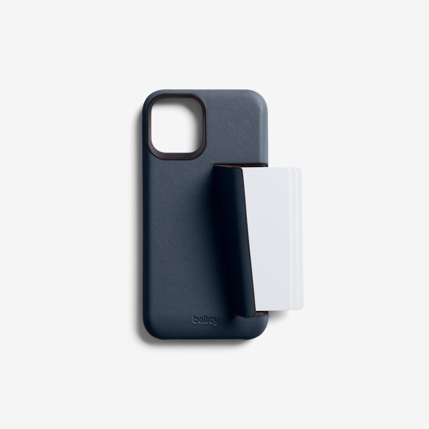 Bellroy AntiBacterial iPhone 12 Case 3 Card Basalt Bespoke Post