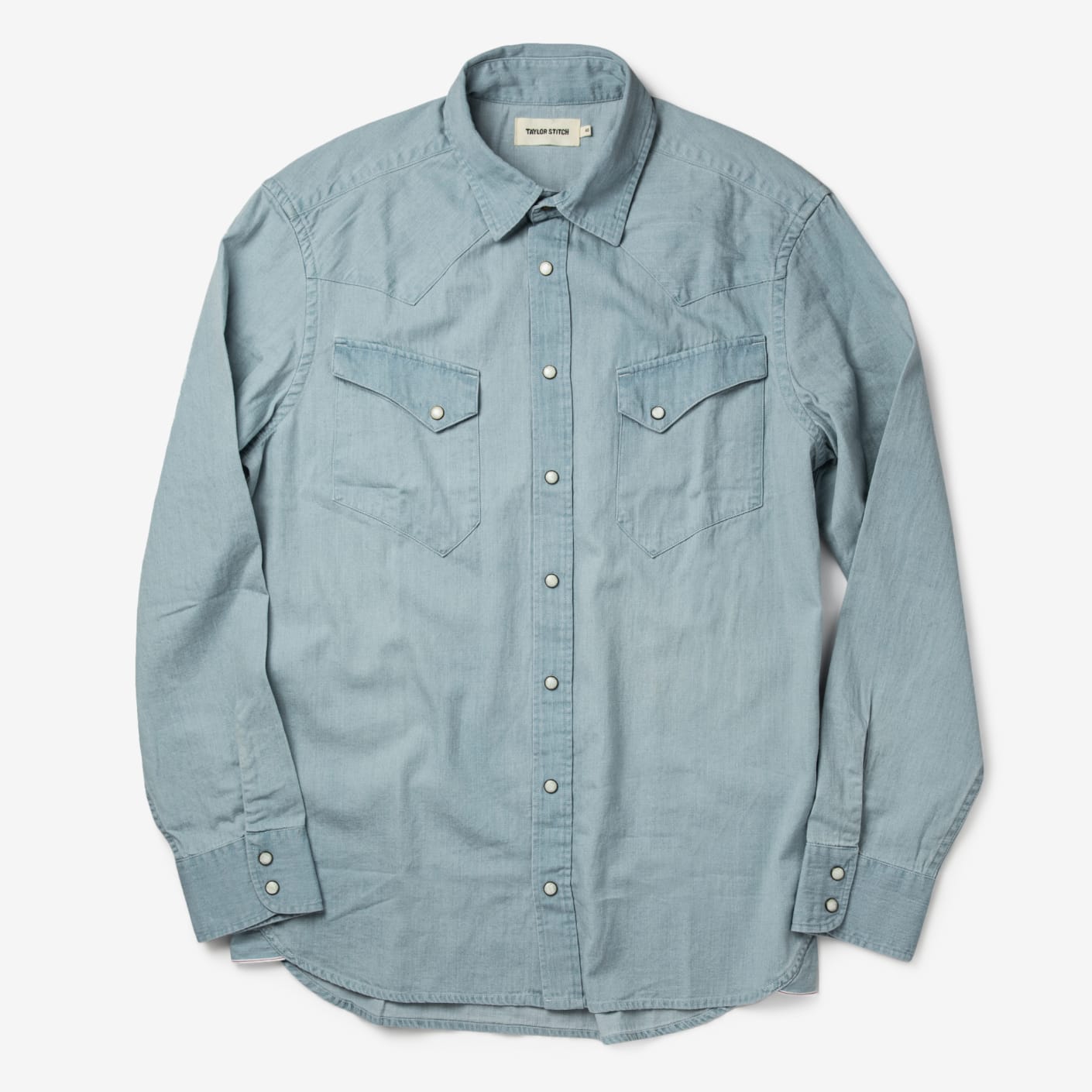 Taylor Stitch The Western Shirt – Washed Denim | Bespoke Post