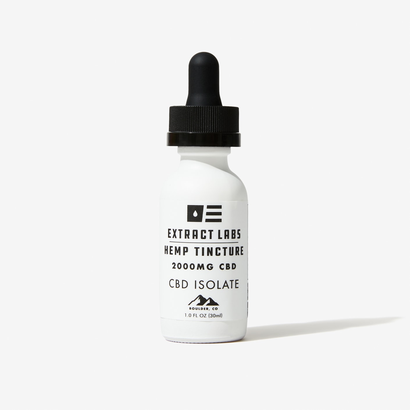 Extract Labs Pure CBD Isolate Tincture, 2000 mg Bespoke Post