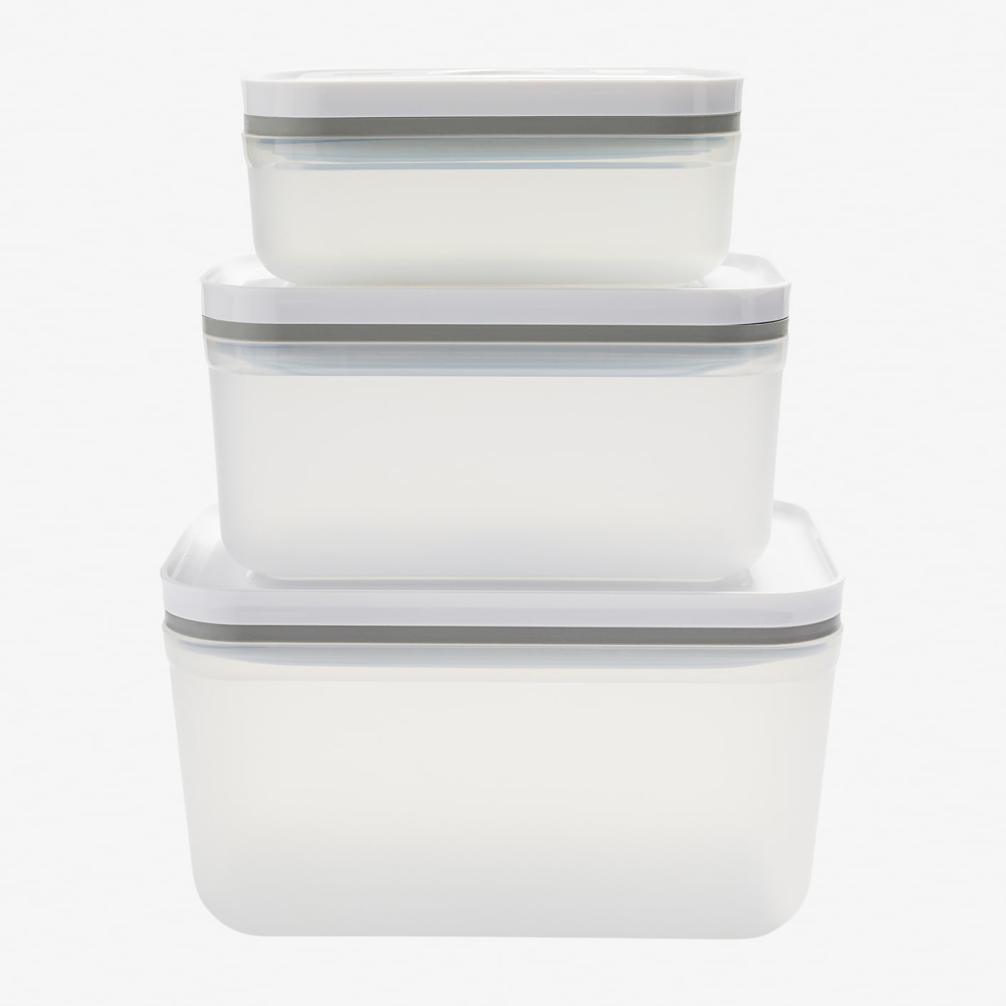 Zwilling Plastic Vacuum Seal Containers Set of Three Bespoke Post
