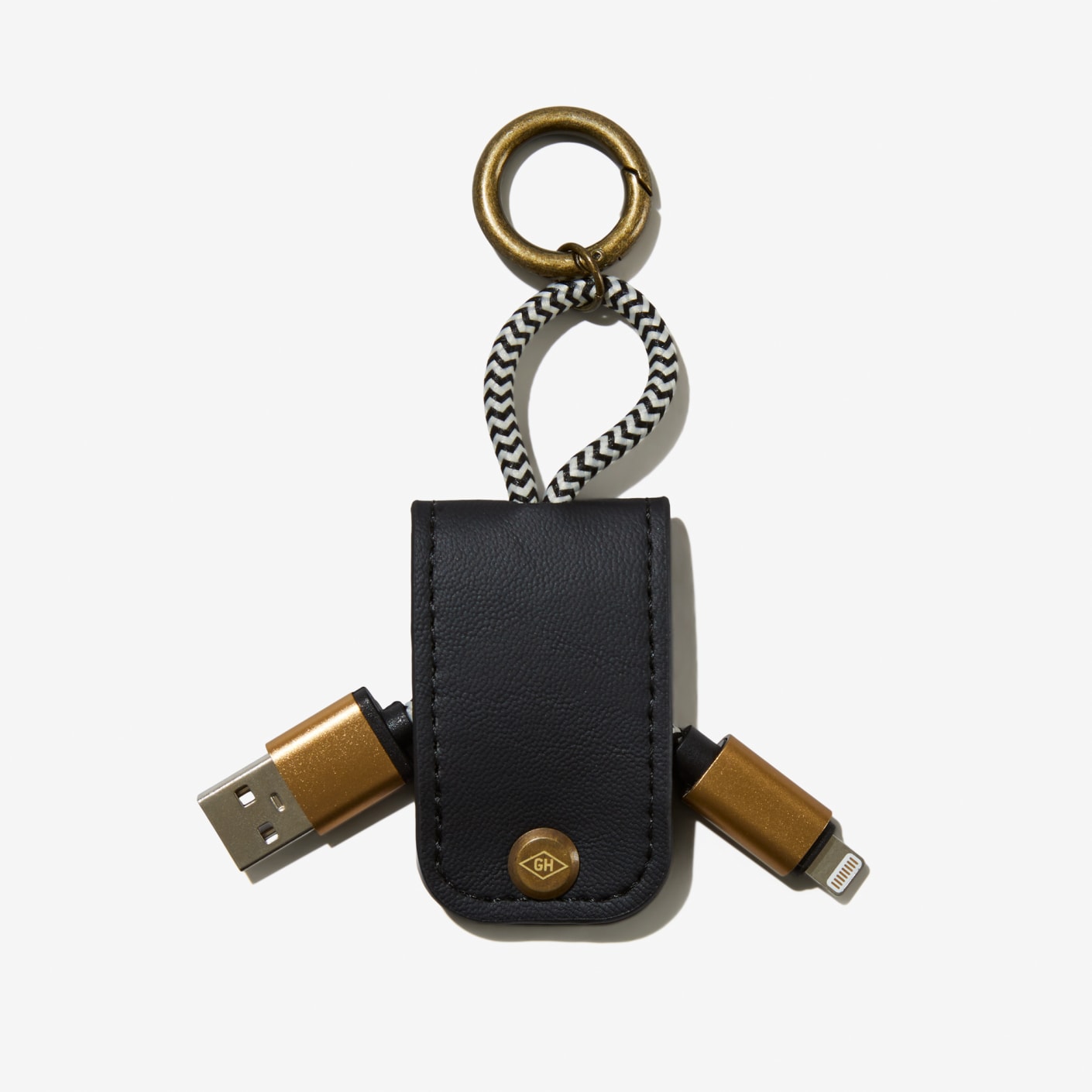 Gentlemen's Hardware Keychain Charging Cable Bespoke Post
