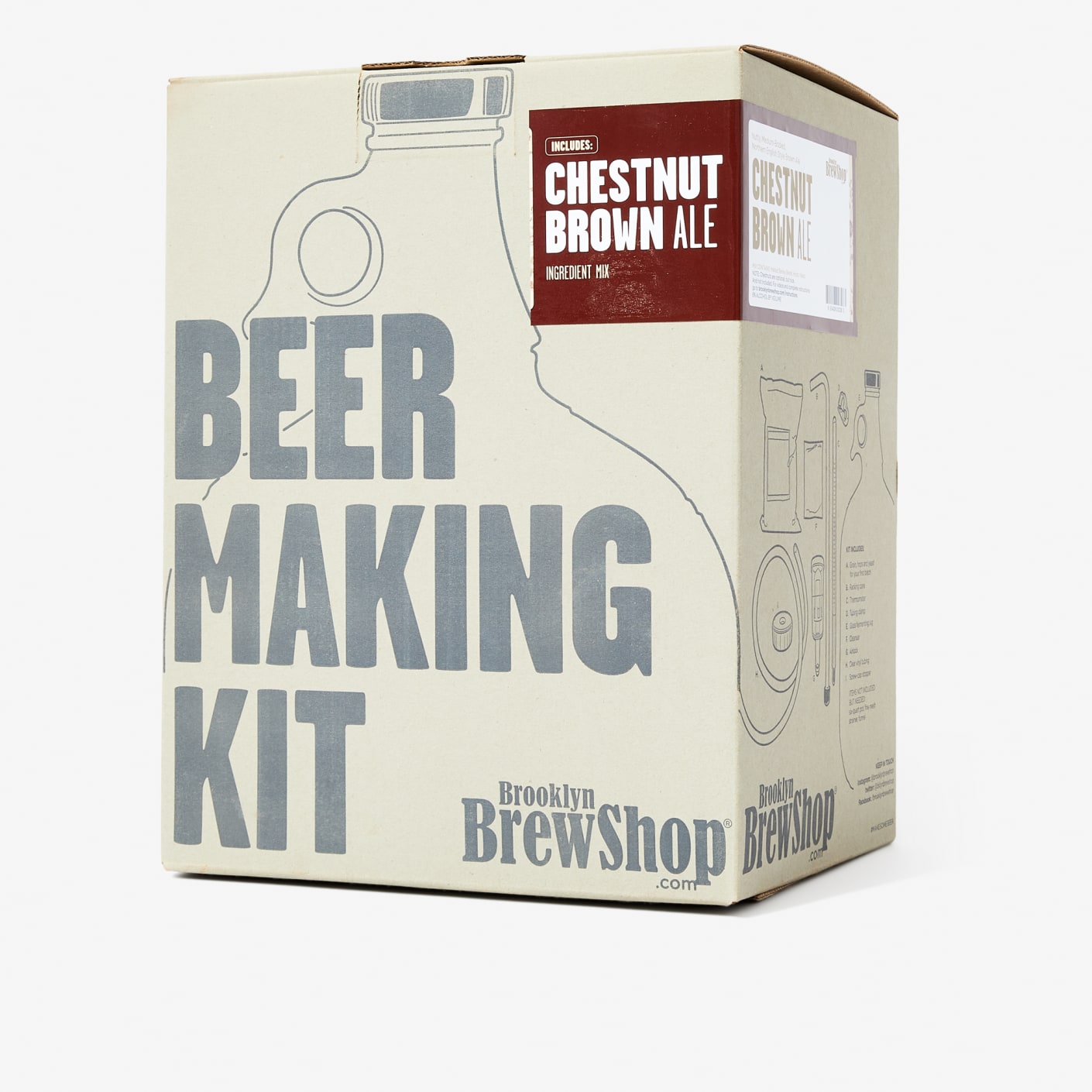 Brooklyn Brew Shop Chesnut Brown Ale Beer Making Kit Bespoke Post