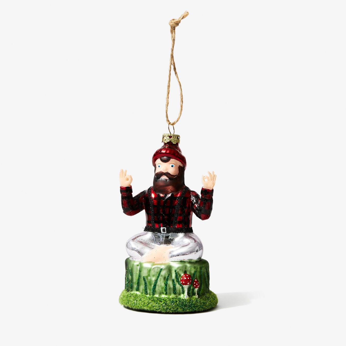 Cody Foster Yoga Lumberjack Ornament Bespoke Post