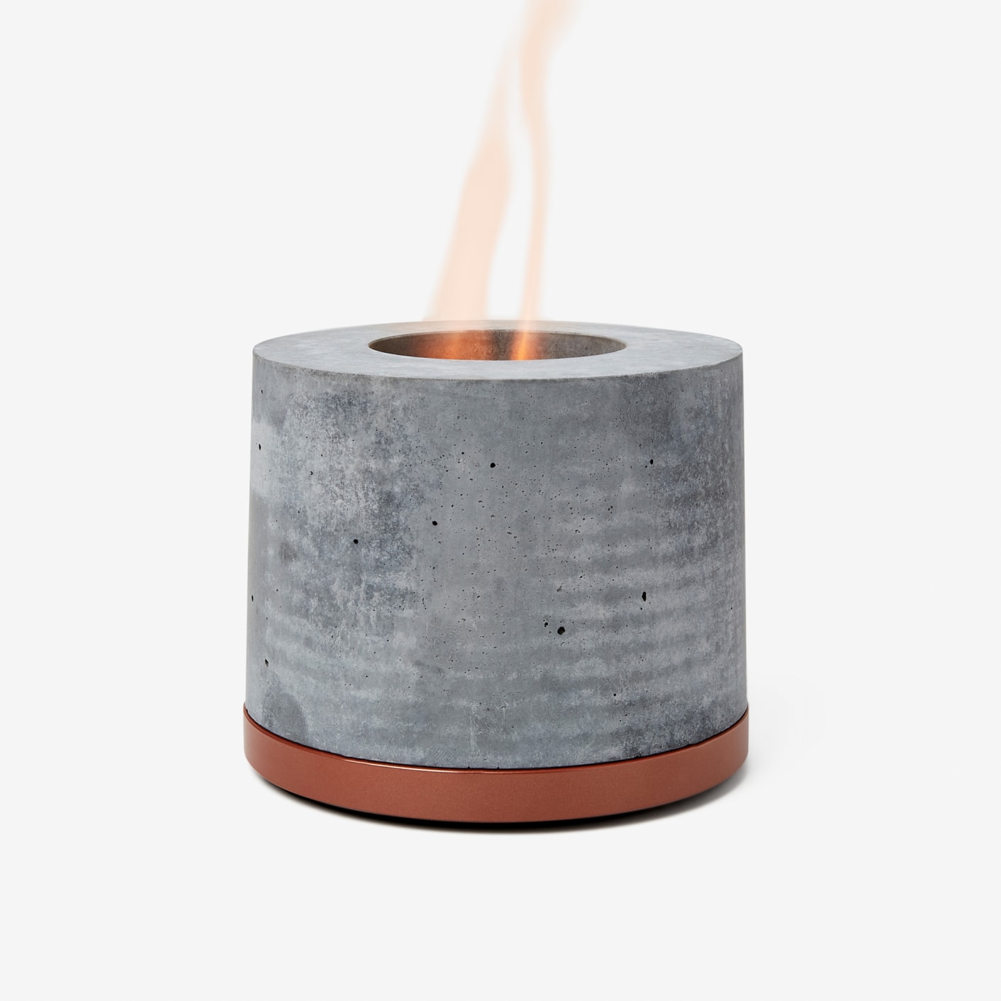 FLIKR Personal Concrete Fireplace | Bespoke Post