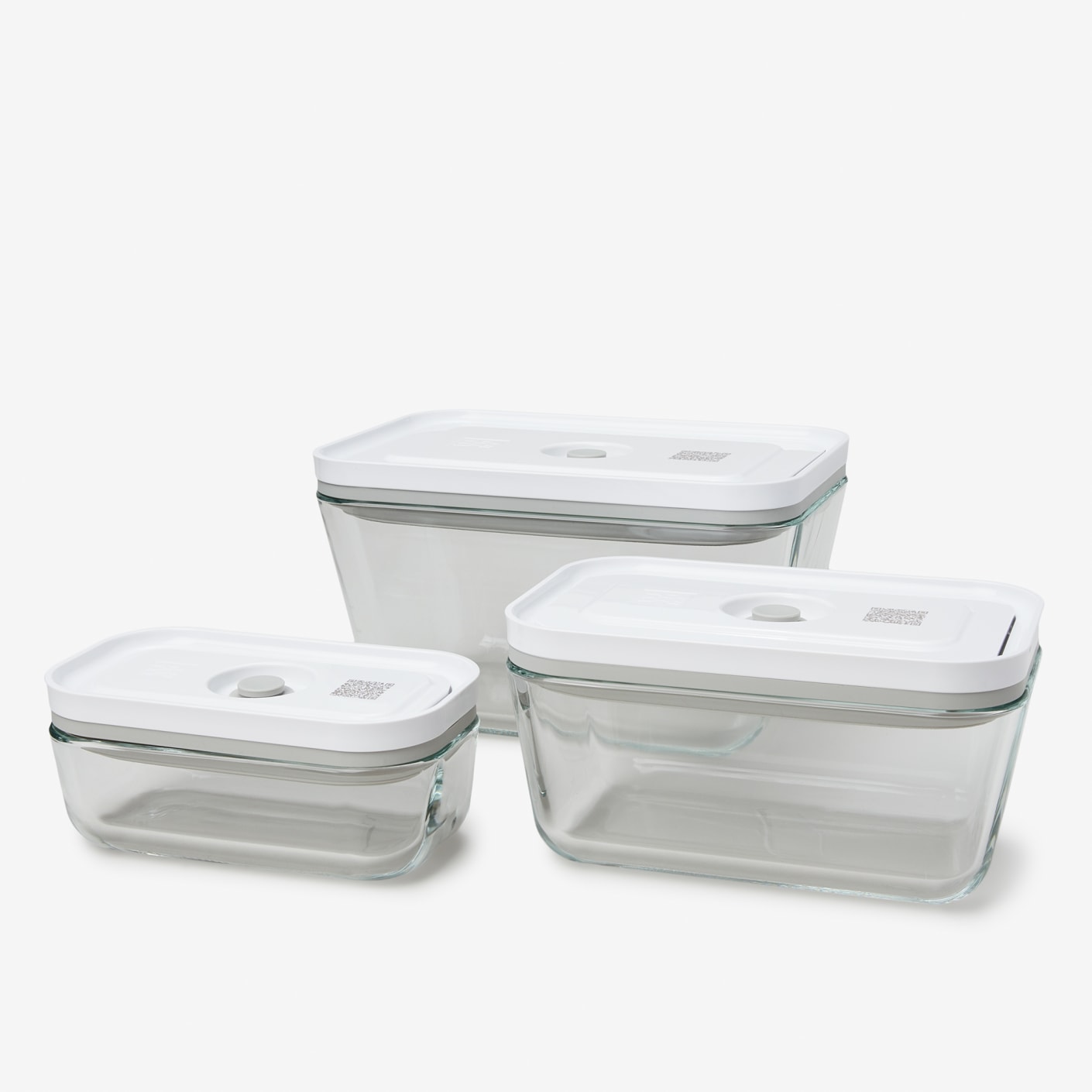 Zwilling Vacuum Seal Glass Containers Set of 3 Bespoke Post