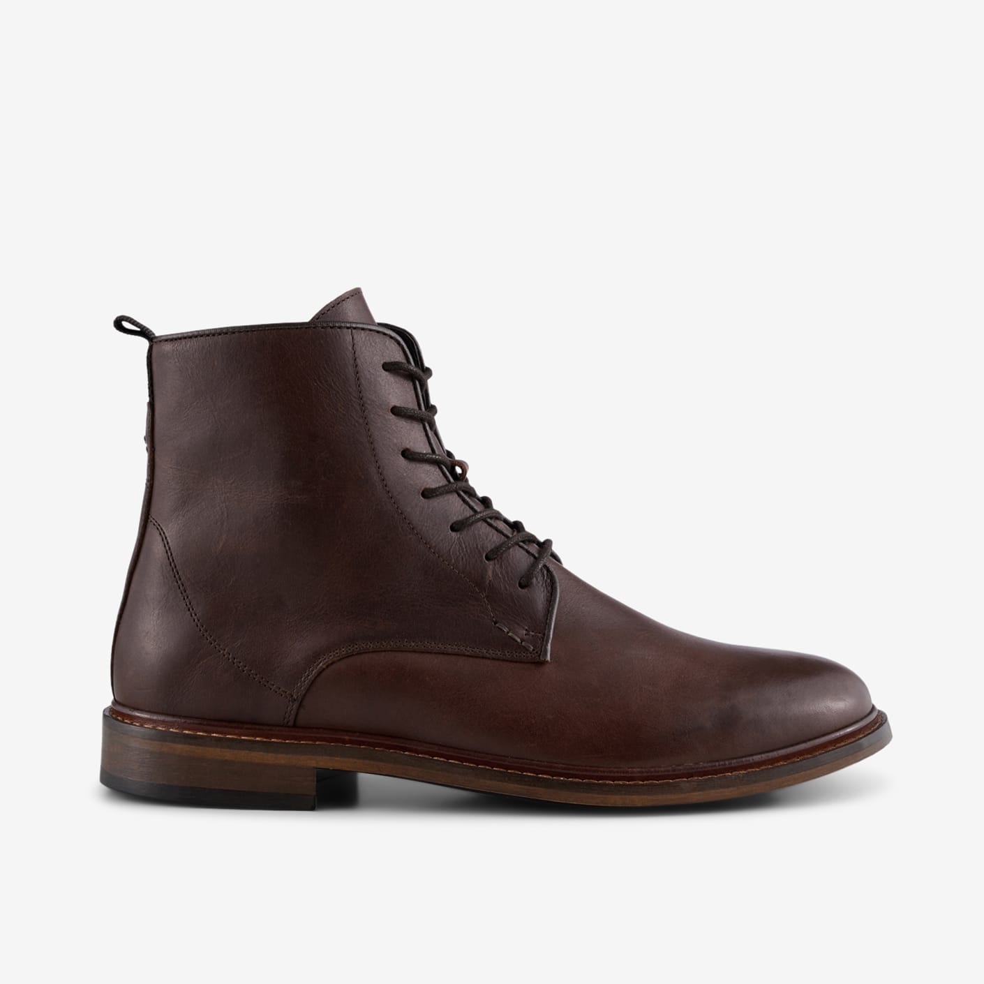 Shoe The Bear Ned Leather Boot, Chestnut Brown | Bespoke Post