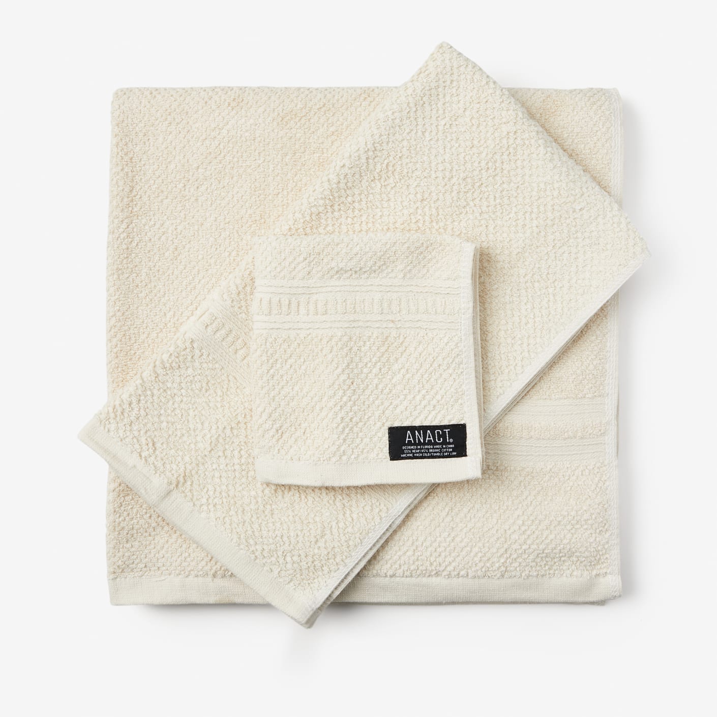 Anact Hemp Bath Towel Set Bespoke Post
