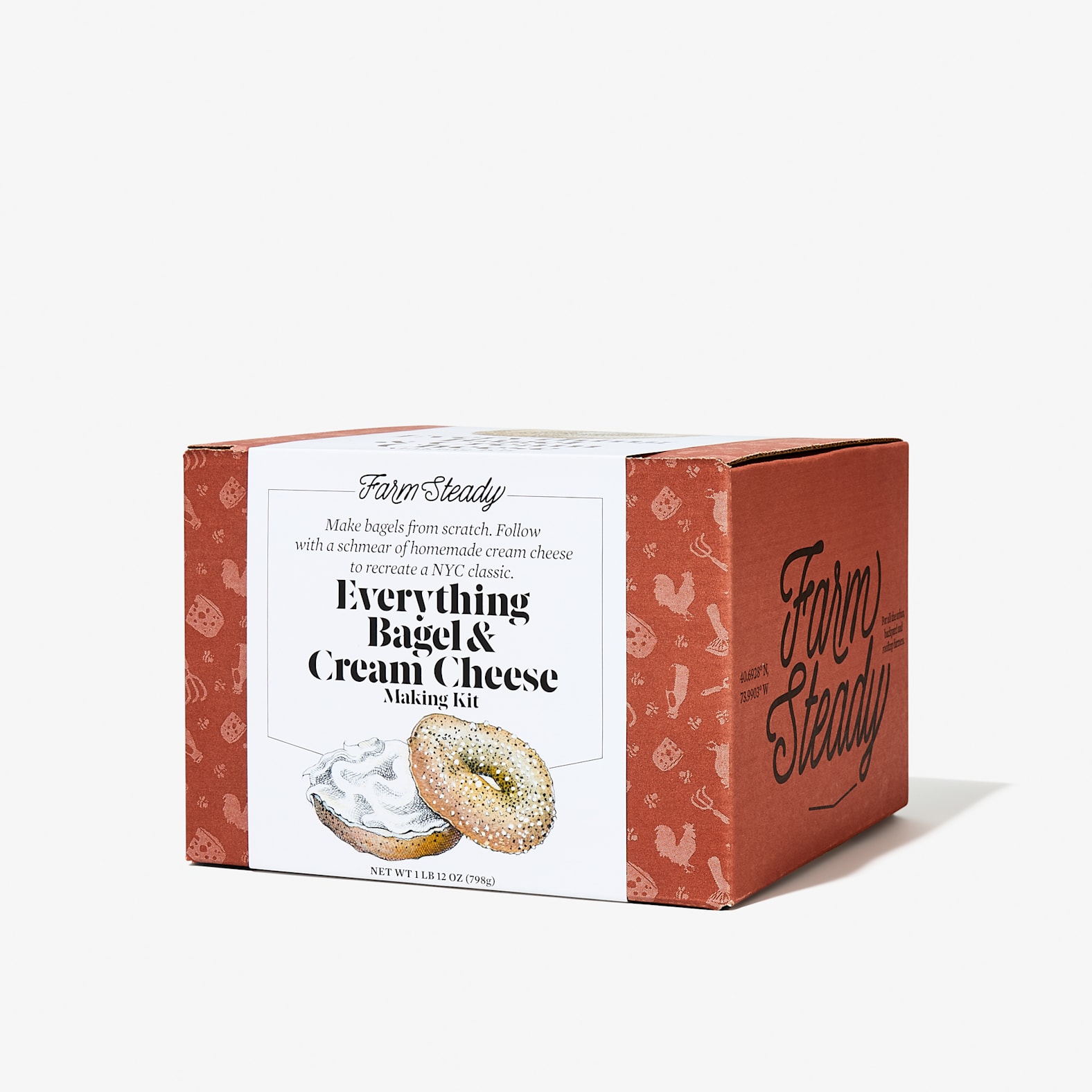 Farm Steady Everything Bagel and Cream Cheese Making Kit