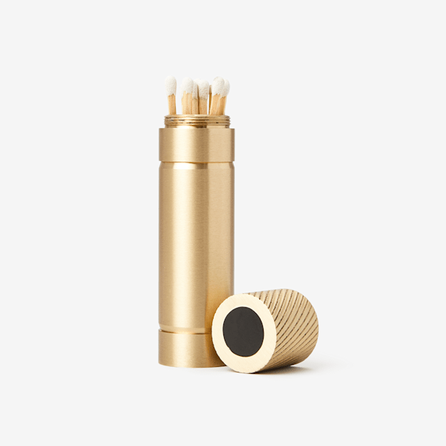 Brass Match Safe Roarcraft