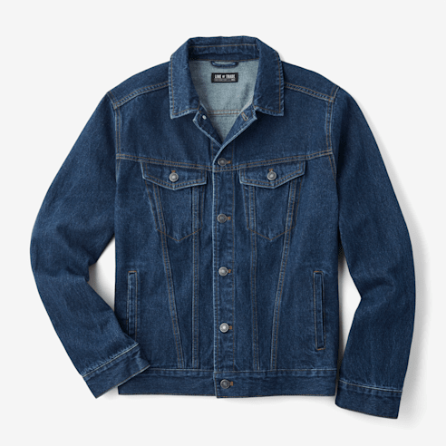Rogue patch trucker denim sale jacket