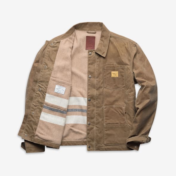 Bradley Mountain Cabin Jacket w/ Zipper | Waxed Canvas Jacket
