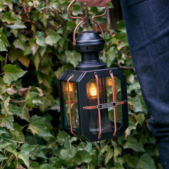 Barebones Block Tower Lantern | Rechargeable LED Lantern | Bespoke
