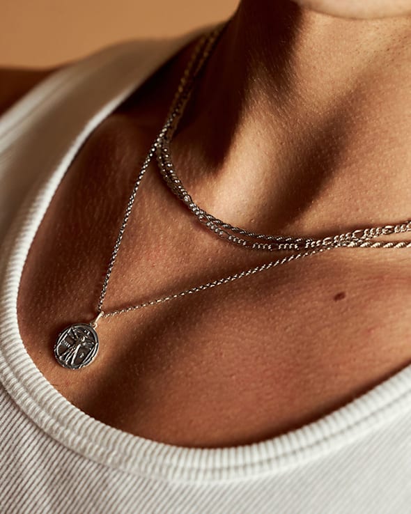 Serge DeNimes Silver Rope Necklace | Bespoke Post