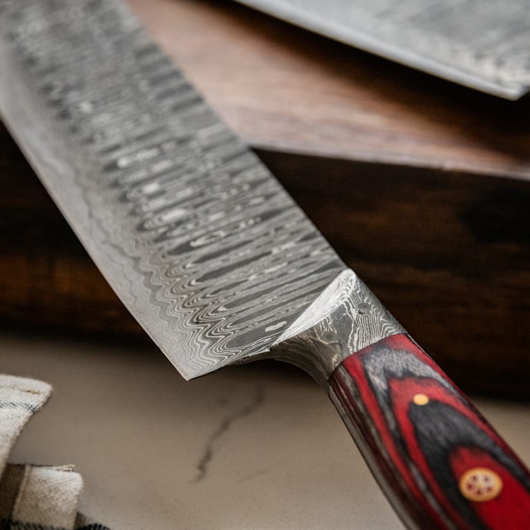 Chef Knife Damascus Steel – dedfish co