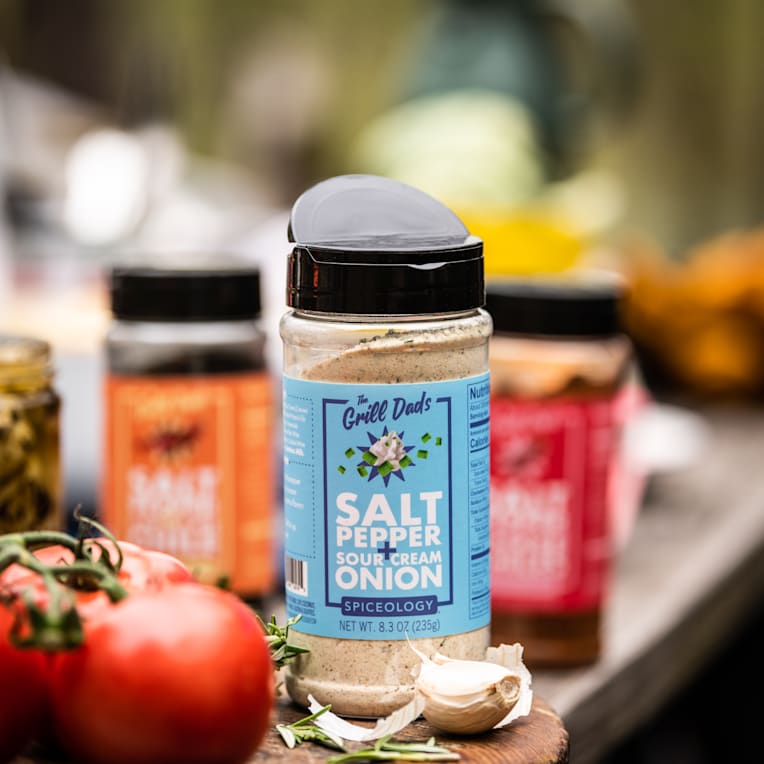 The Grill Dads' Salt Pepper + Sour Cream Onion Seasoning