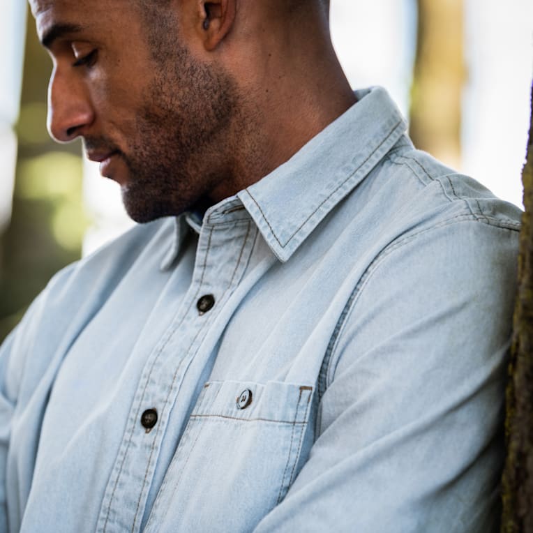 Best denim shirt for men. 