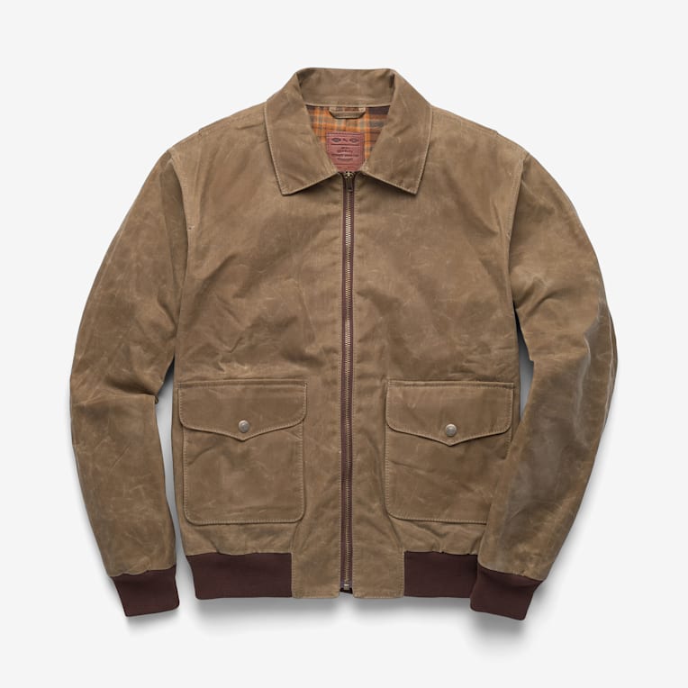 Taylor Stitch The Rover Jacket in Chocolate Beeswaxed Canvas