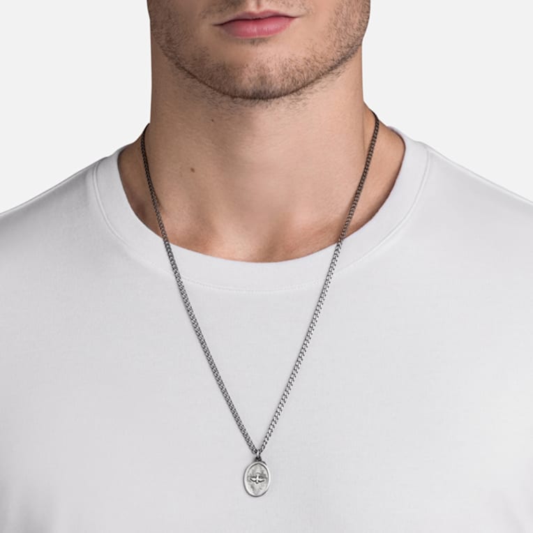 Miansai Dove Pendant Necklace | Men's Silver Pendant Necklace