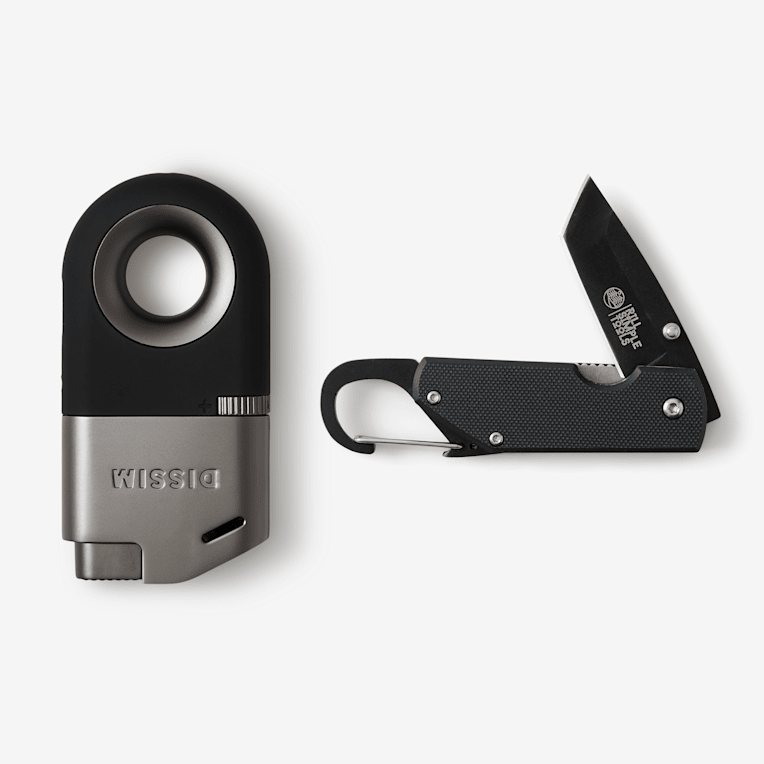 StatGear Pocket Samurai Keychain Knife – Black | Bespoke Post