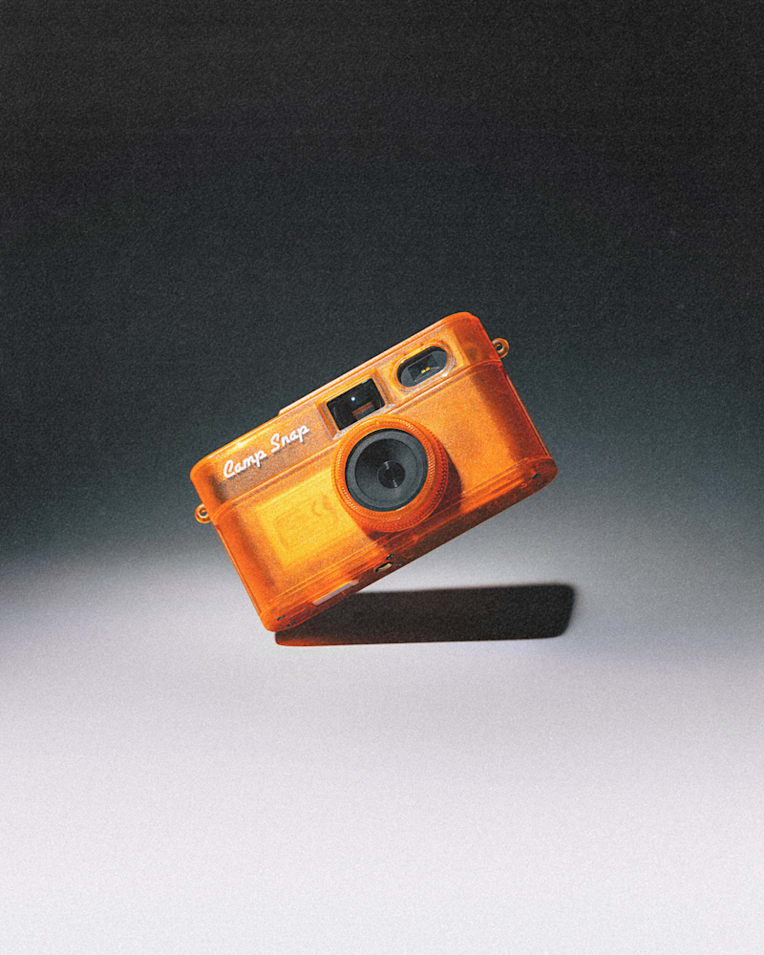 Lomography Lomomatic 110 Camera and Flash - Golden Gate Edition