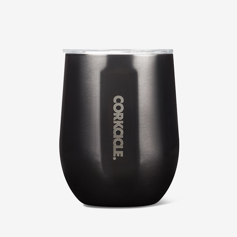 Corkcicle Matte Black 12 oz Stemless Wine Cup